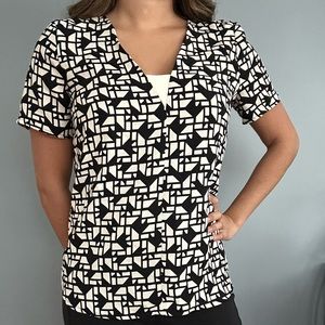 Zara patterned blouse